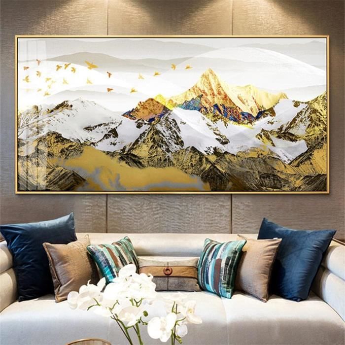 LOMSIOY 5D Diamond Painting Kit Snow Mountain Completo Fai Da Te