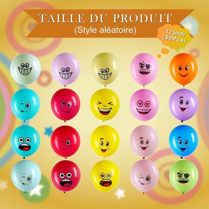 Finiypa – Lot de 60 ballons « Happy Bee Day » pour décorations de fête d' abeille, fête prénatale, révélation du sexe, remise de diplôme, fournitures de fête d'anniversaire Finiypa – Lot de 60 ballons « Happy Bee Day » pour décorations de fête d' abeille, fête prénatale, révélation du sexe, remise de diplôme, fournitures de fête d'anniversaire