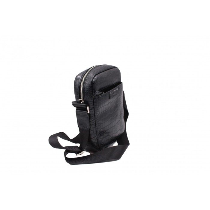 Bill Tornade Sacoche Croco Noir Homme Noir Cdiscount Bagagerie