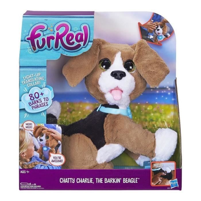 Hasbro FurReal Chatty Charlie Peluche chien Multicolore FurReal