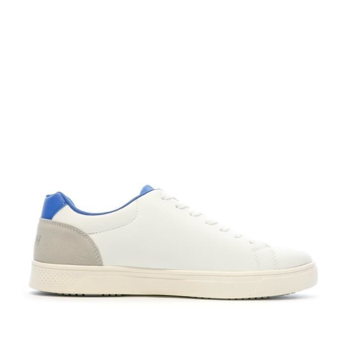 Basquette outlet blanche homme