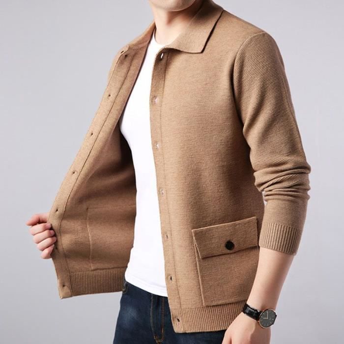 Cardigan discount ouvert homme