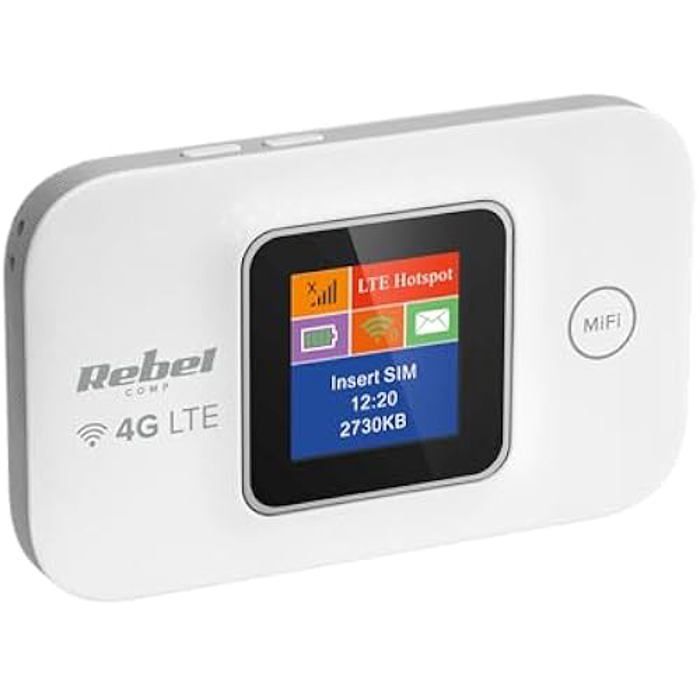 Rebel Internet Router Routeur sans fil - REBEL - RB-0701 - 2,4 GHz - 3G - 4G - Cdiscount ...