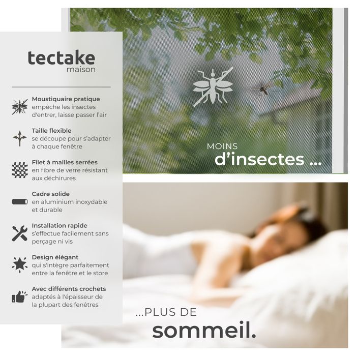 LRQY Toile Moustiquaire De Porte Fenêtre Tisssu En 304 Aluminium,Contre Les Rongeurs Protection Contre Les Insectes,Stable Durable Exempt De