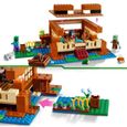 LEGO® 21256 Minecraft La Maison de la Grenouille, Jouet avec Figurines d'Animaux, Personnages : Zombie et Explorateur-2