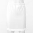 YIZYIF Femme Jupon sous Robe Jupe Sculptante Fond de Jupe Lingerie Sous-vêtement Type A Blanc-2