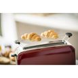 Grille-pain RUSSELL HOBBS 23330-56 - Colours Plus - Technologie Fast Toast - Rouge flamme - Fentes extra-larges-2