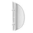 Porte de douche battante en niche, verre 5 mm transparent, Sunny ExpressPlus Schulte, profilé alu-nature, 75 x 180 cm-2