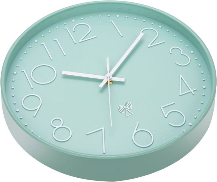 Dittzz 30c Horloge urale Radio Pilotée Ultra Silencieuse - Horloge