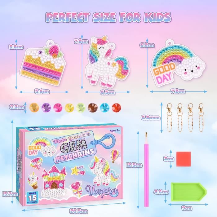 Dikence Cadeau Fille 6 7 8 9 10 11 12 Ans, Activites Manuelles pour Enfants 6-11 Ans Diamond Painting Marque Page Bricolage Jouet Fille 5-10 Ans Loisirs Créatifs Fille 6-8-10 Ans Feather Porte Clef Dikence Cadeau Fille 6 7 8 9 10 11 12 Ans, Activites Manuelles pour Enfants 6-11 Ans Diamond Painting Marque Page Bricolage Jouet Fille 5-10 Ans Loisirs Créatifs Fille 6-8-10 Ans Feather Porte Clef