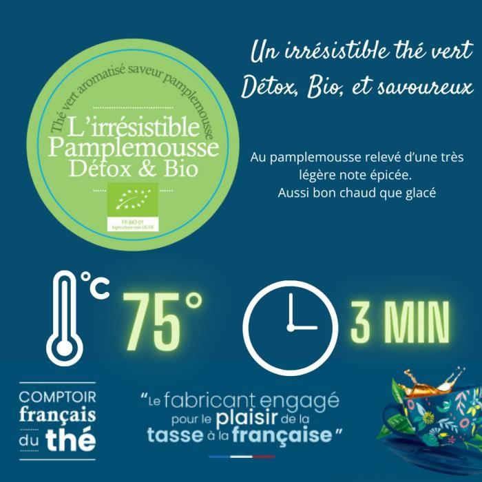 Thé glacé coco câline - Comptoir français du Thé - 60 g