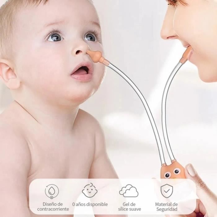 LSS nettoyant pour nez de sécurité pour bébé aspirateur nasal manuel pour nourrissons