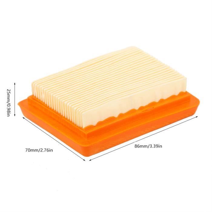 Filtre à air adapté for Stihl BG56 BG66C BG86 SH56C SH86 SH86C souffleurs de feuilles 4241-120-1800