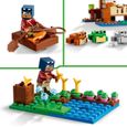 LEGO® 21256 Minecraft La Maison de la Grenouille, Jouet avec Figurines d'Animaux, Personnages : Zombie et Explorateur-3