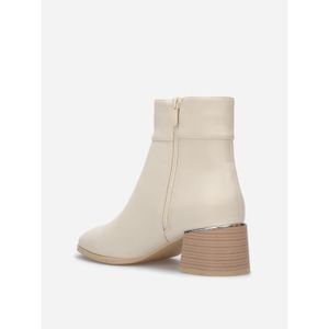 Kelara Bottines Femme FourrÃ©es Pas Cher Bottines Beiges Cdiscount