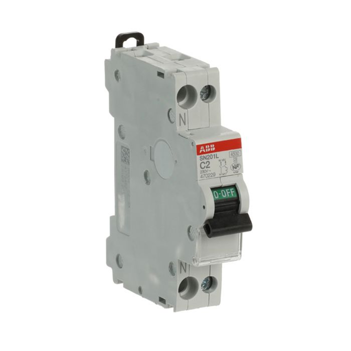 Disjoncteur - 1P N 4.5kA Disjoncteur 4.5kA, Phase Neutre, Courbe C 32a 1 Module Montage Rail Din P 1603