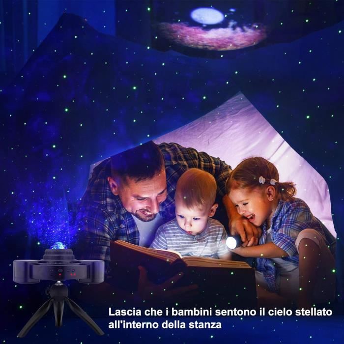 Étoile Clair Projecteur USB Nuit Bébé Adulte Ciel Lune Lampe LED