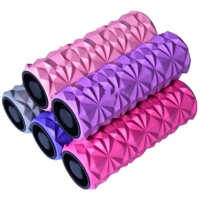 Rouleau De Massage FFitness – 33x13 Cm, Mousse Haute Densité Indéformable – Pour Trigger Point, Stretching, Yoga, Pilates