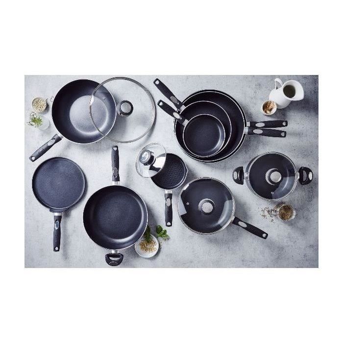 Poêle Natura IBILI 20cm - Antiadhésif Pierre, Compatible Induction, Aluminium, Sans PFOA