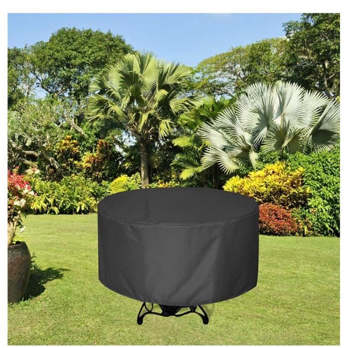 Landrip Housse de Table Jardin Rectangulaire Imperméable, 420D Anti-UV  Housse de Protection Salon Bache Table Exterieur, 180x120x74cm : :  Jardin