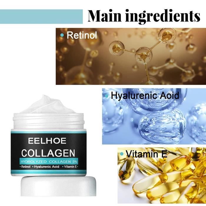 Crème Hydratante Visage En Gelée Au Collagène - Modèle W8F2 - Nouvelle Et Non Ouverte - Origine Chine