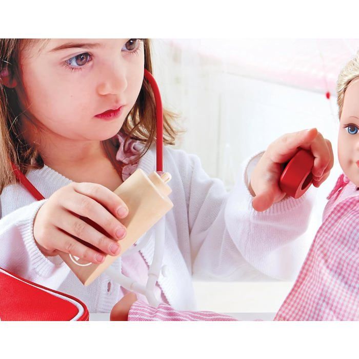 Jouets d'imitation - MARGUERAS - Trousse de Médecin - Couleur Bleu - Pour enfants de 3 à 8 ans - Jeux de rôle - Jeux - Jouets