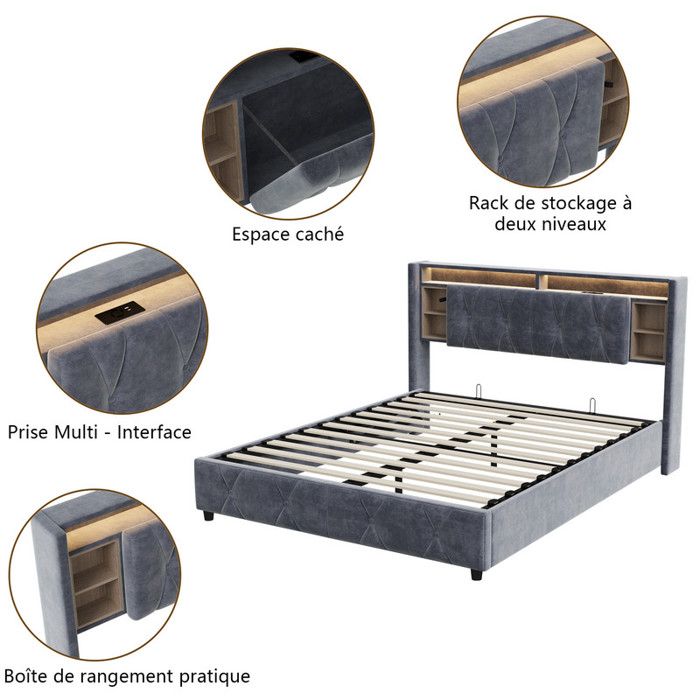 Sitemapcdatahttpwen2windecoocomlit Coffre Velours 160x200