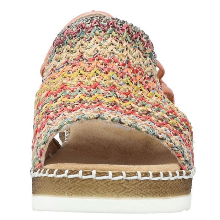 Bottines Rieker Femme – Sandale D’été Multicolore à Pois – Taille 41 – Occasion