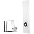 Joint d'étanchéité pour fenêtre de climatiseur portable - 300 cm - Réglable - Ruban adhésif de fixation étanche