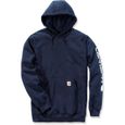 Sweatshirt à capuche MIDWEIGHT taille S navy - CARHARTT - S1K288472S-0