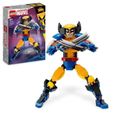 LEGO® Marvel 76257 La Figurine de Wolverine avec Griffes, Jouet de Construction X-Men-0