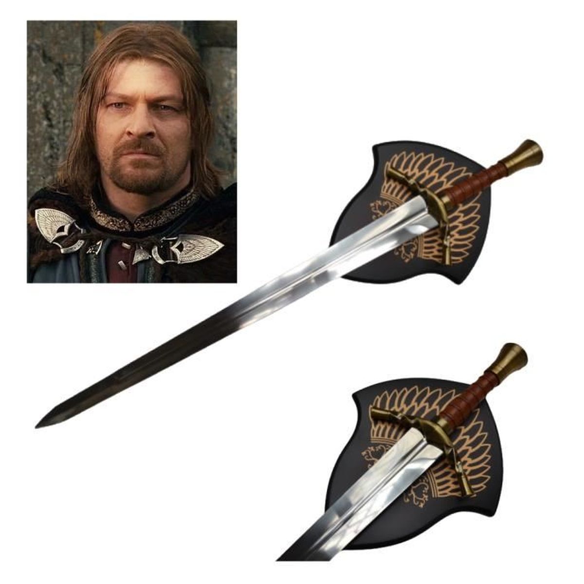 Réplique de l'arme de Boromir Le Seigneur des Anneaux Métal
