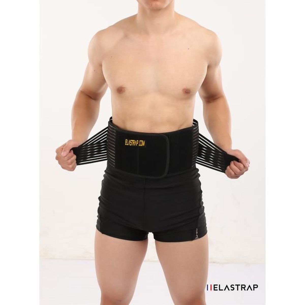 Ceinture lombaire pour homme, grande taille, sangle dorsale pour douleurs au bas du dos, taille S