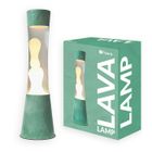 Lampe à lave - FISURA - Jade - 11 cm x 11 cm x 39,5 cm - 40 W - Intérieur