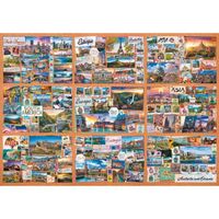 Puzzle 13500 pièces Trefl Prime UFT - Voyage et cartes - Coloris Unique