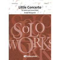 Little Concerto - for Soloist and Concert Band, de André Waignein - Score + Parties pour Orchestre d'Harmonie