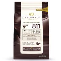 Callebaut Galets de chocolat Noir - 2,5 kg