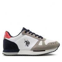Sneakers US POLO Balty blanche - Homme - 41 - Lacets - Style rétro