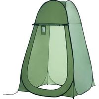 Tente de Douche Pop Up Toilette Cabinet de Changement Camping Abri de Plein Air Vestiaire Extérieure Intérieure (190*120*120cm)