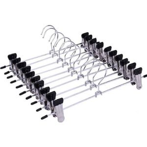 Cintre à pinces en plastique noir 30cm - à la pièce ou carton - RKN30