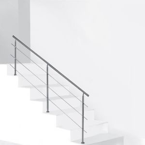 M/étal Noir Fer forg/é S/écurit/é Main Courante pour escalier Int/érieur ext/érieur Kit de Support de Rampe descalier Garde-Corps de Rampe Escaliers Poign/ée Rambarde de s/écurit/é