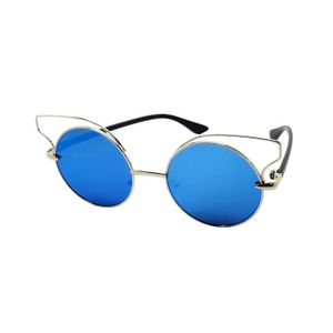 Lunettes Soleil Vintage œil De Chat – Monture Plastique Miroir, Sans Marque