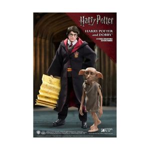 FIGURINE - PERSONNAGE Pack 2 figurines Harry & Dobby Star Ace Toys Real Master Series 1/8 - Harry Potter