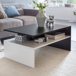 TABLE BASSE FineBuy Table Basse de Salon Design 90x43x60cm Tab