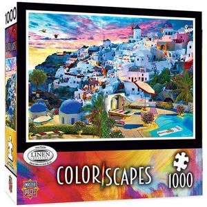PUZZLE Colorscapes 1000pc Puzzle - Santorini Sky