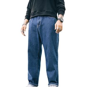 Noir Jeans baggy Hip Hop Designer Brand Pantalon de planche à roulettes  d'homme de style lâche Plus Size 30-44 Vrai HipHop Rap Jeans