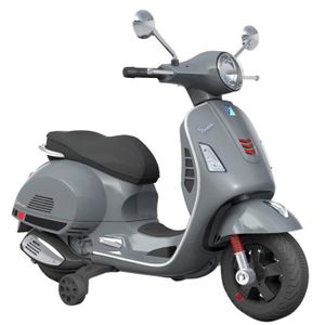 MOTO - SCOOTER Moto électrique pour enfants Vespa GTS Piaggio gri