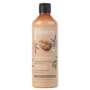 APRÈS-SHAMPOING ITINERA  Après-shampooing pour cheveux colorés à la noix de Vénétie, 96% d'ingrédients naturels, 370 ml