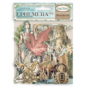 EMBELLISSEMENT Set d'Ephemera 'Magic Forest' de Stamperia