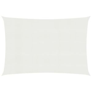 VOILE D'OMBRAGE Voile d'ombrage 160 g/m² Blanc 5x8 m PEHD - VBE7334380613257-FIHERO